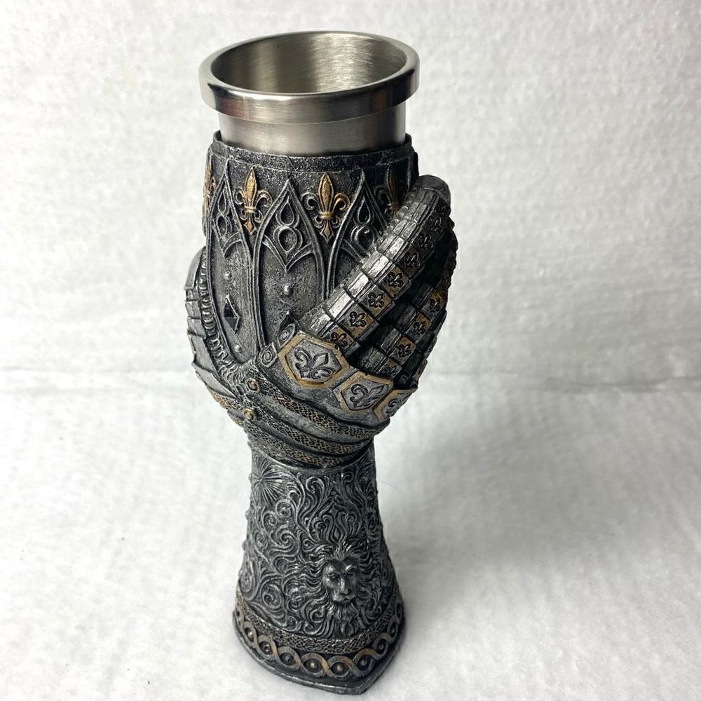 Nemesis Lion Heart Silver Gauntlet Goblet